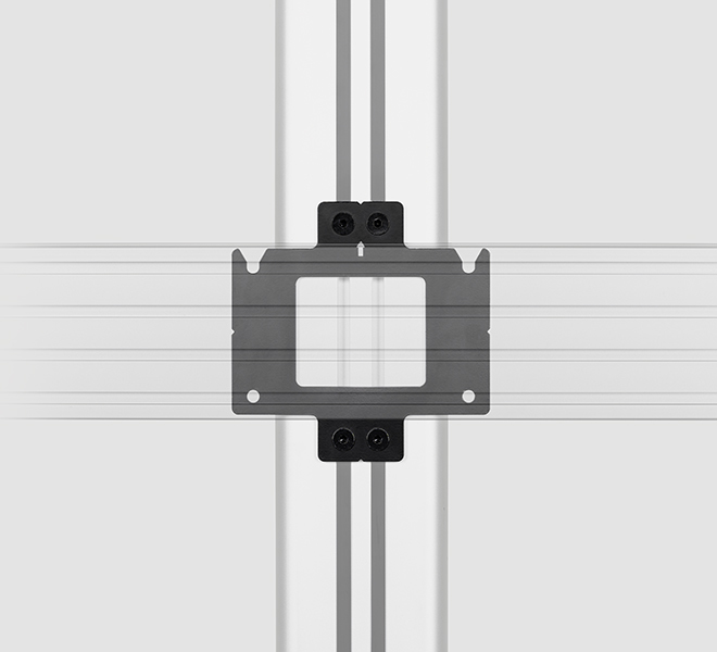 Monitor Mount - Joining Plate Kit For Mounting Bt8390 To Bt8381