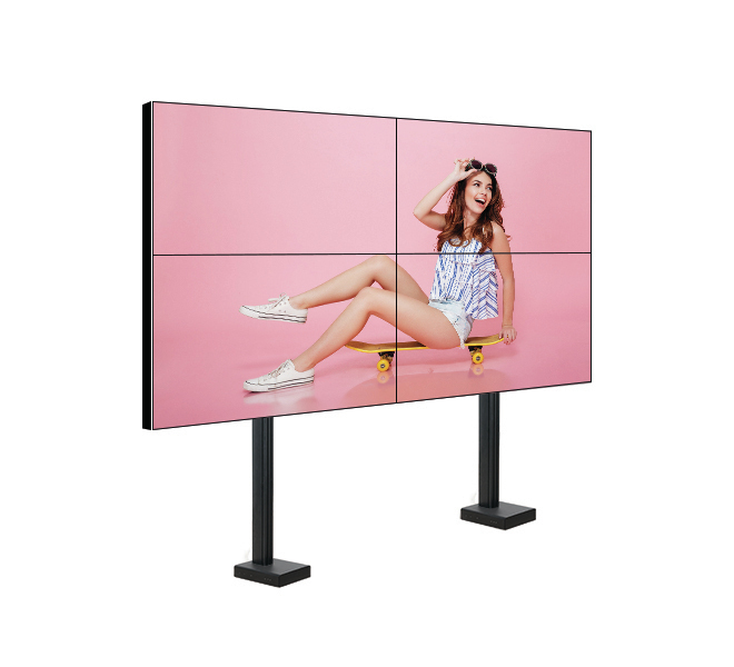 Monitor Mount - Retractable Floor Base (bt8380-rfb/b)