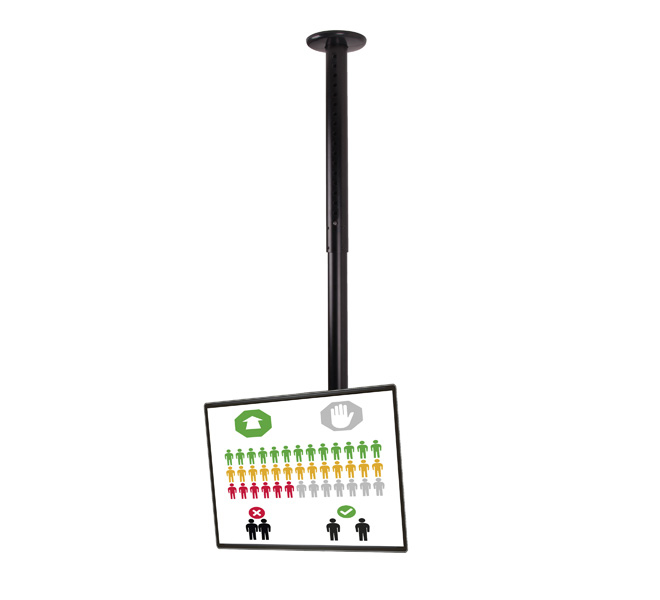 Telescopic Universal Flat Screen Ceiling (bt8420/b)
