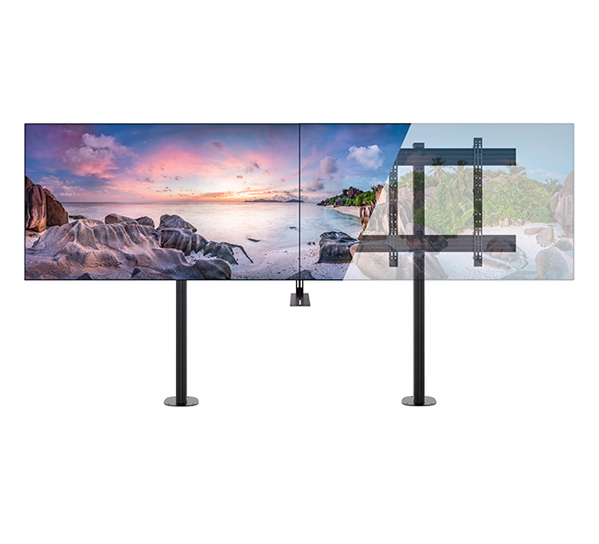 System X - Xxl Twin Screen Vc Bolt-down (bt8538/bs)