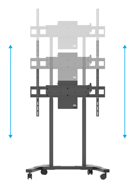 Universal Flat Screen Trolley With Motor (bt8558/b)
