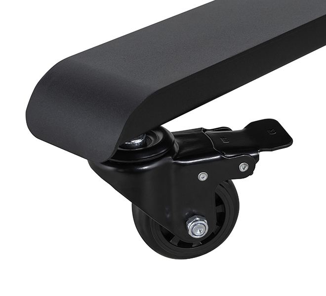 Motorised Height Adjustable Flat Screen Trolley - For Screens Up To 86in
