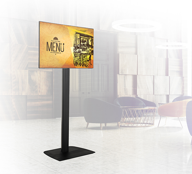 Universal Flat Screen Floor Stand (vesa 600 X 400) - 1.8m Column