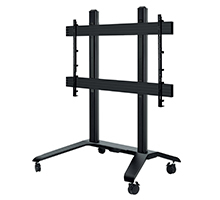 Bt8590/bs - Xxl Flat Screen Trolley - Black