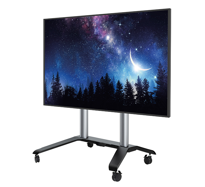 Xxl Flat Screen Trolley - Black