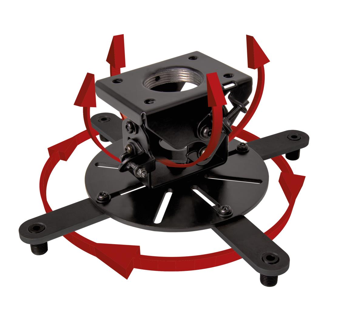Fixed Drop Xl Projector Ceiling Mount With Micro-adjustment