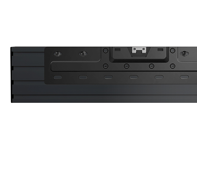 Monitor Mount - System X - Bolt-down Stand For Samsung - 146in - Black