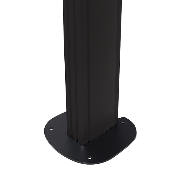 Monitor Mount - System X - Bolt-down Stand For Samsung - 146in - Black