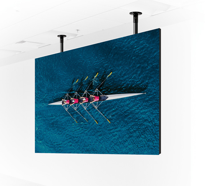 Monitor Mount - Ceiling Mount For Infiled Wp Series 5x5 Dvled Videowall - Silver / Black