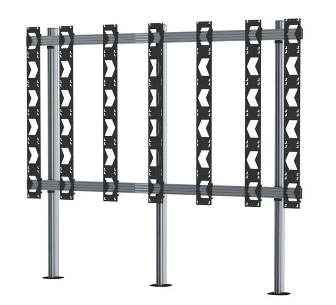 Bolt Down Stand For Unilumin Upanels 6x6 Dvled Videowalls, Black