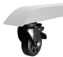 Mobile Stand For Unilumin Upanels 5x5 Dvled Videowalls, Black & Silver