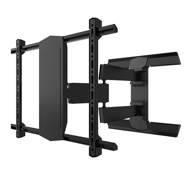 Double Arm Flat Screen Wall Mount With Ultraglide Tilt & Swivel