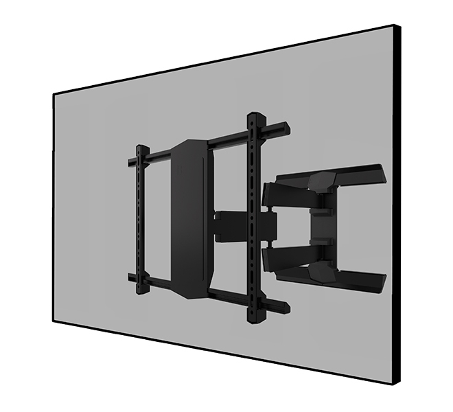 Double Arm Flat Screen Wall Mount With Ultraglide Tilt & Swivel
