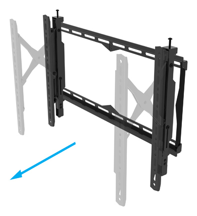 Pull Out Flat Screen Wall Mount