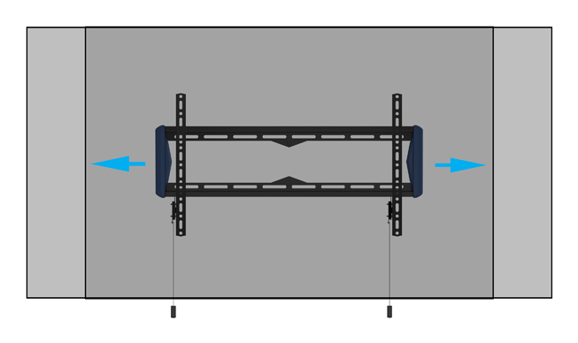 Elements Fixed 600 Flat Screen Wall Mount