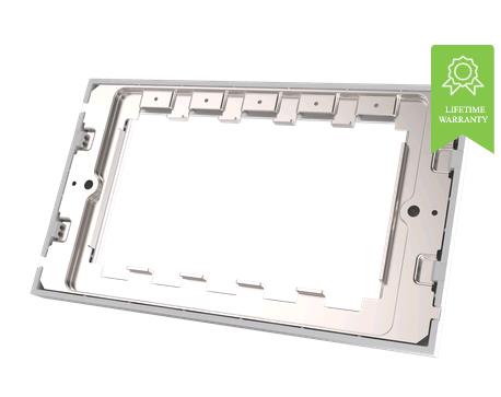 Modular Av Faceplate Double-gang Uk Surround