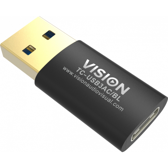 Vision USB-c F To USB-3.0a M Adaptor