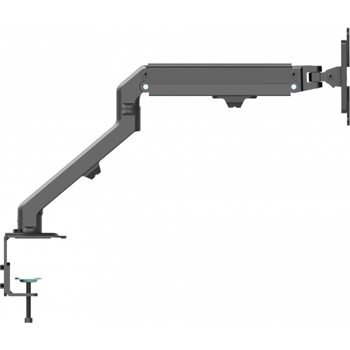 Monitor Desk Arm Matt Black