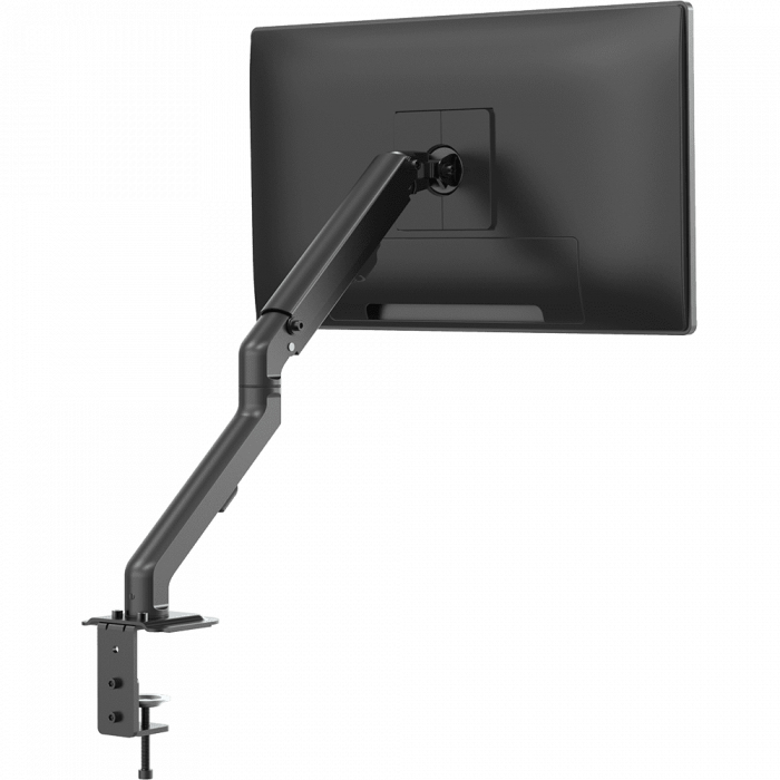 Monitor Desk Arm Matt Black