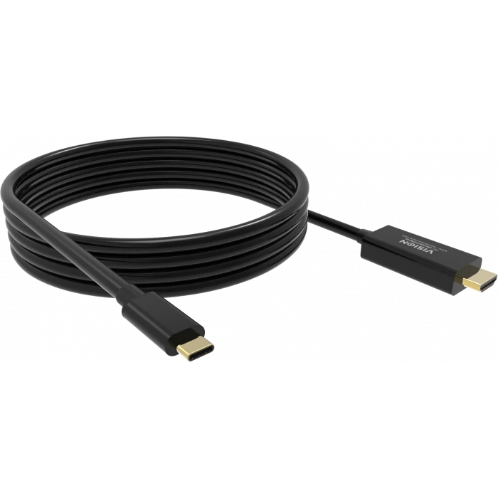 Vision 2m Black USB-c To Dp 8k Cable