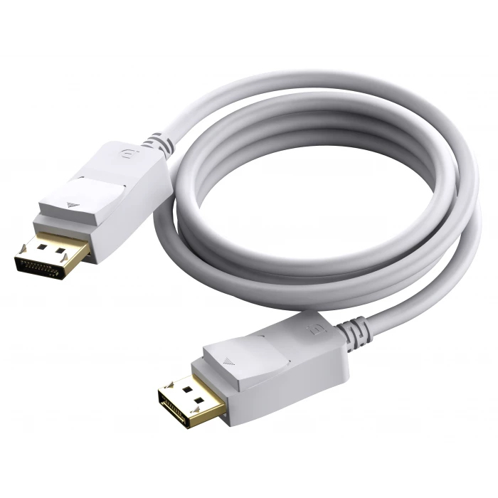 8k DisplayPort Cable 2m White