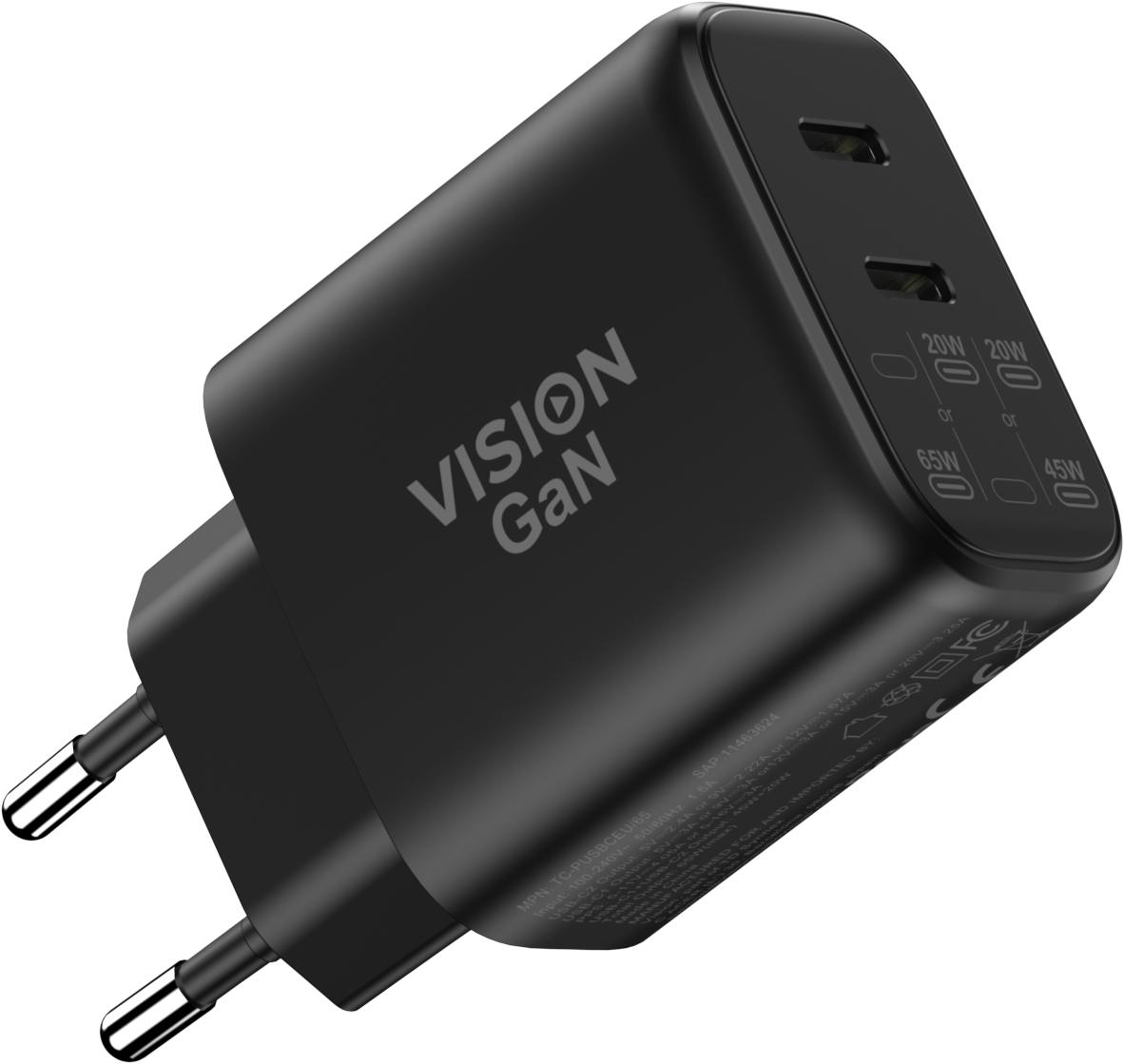 USB-c 65w Charger With Eu Plug