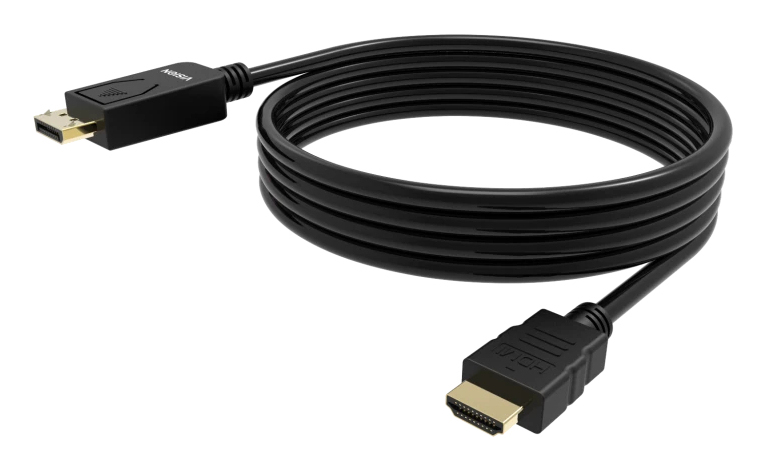 Dp To Hdmi Cable 1m Black