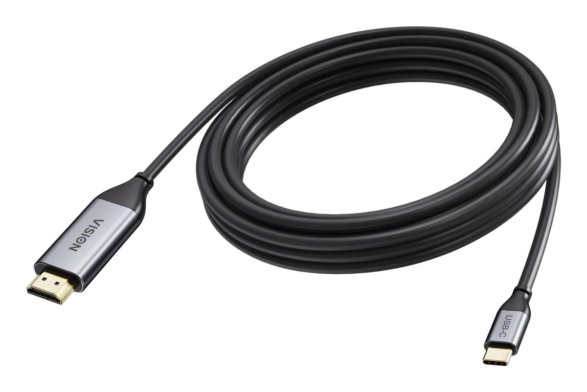 USB-c To Hdmi 4k Cable 5m Black