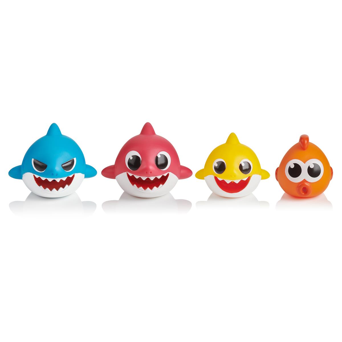 Baby Shark- Bath Squirt Toys 4-pack
