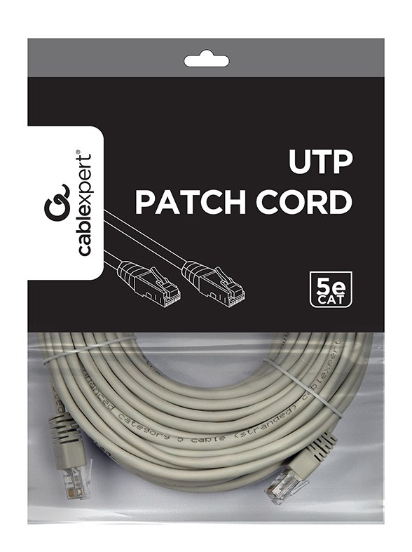 Patch Cable - Cat 5e - UTP - 20m - Grey