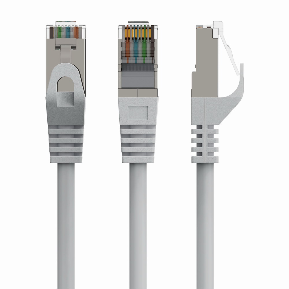 Patch Cable - CAT6 - FTP - 10m - Grey