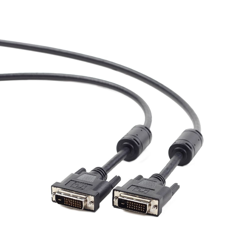 DVI-D to DVI-D Cable 2.0m Moulded Long Screws (Bulk Package)