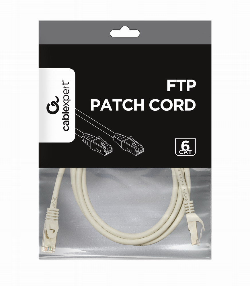 Patch Cable - CAT6 - FTP - 2m - White