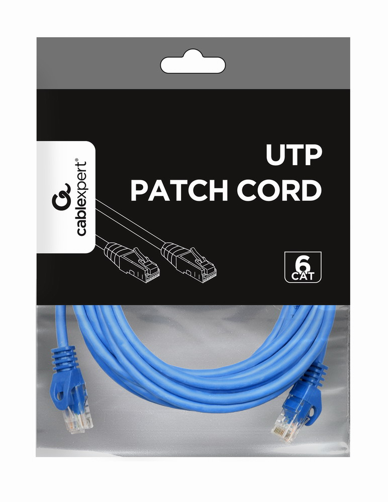 Patch Cable - CAT6 - UTP - 3m - Blue