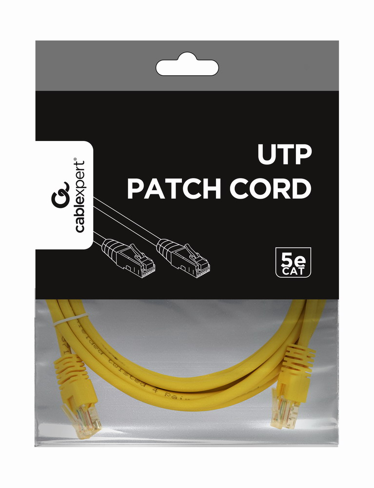 Patch Cable - Cat 5e - UTP - 3m - yellow