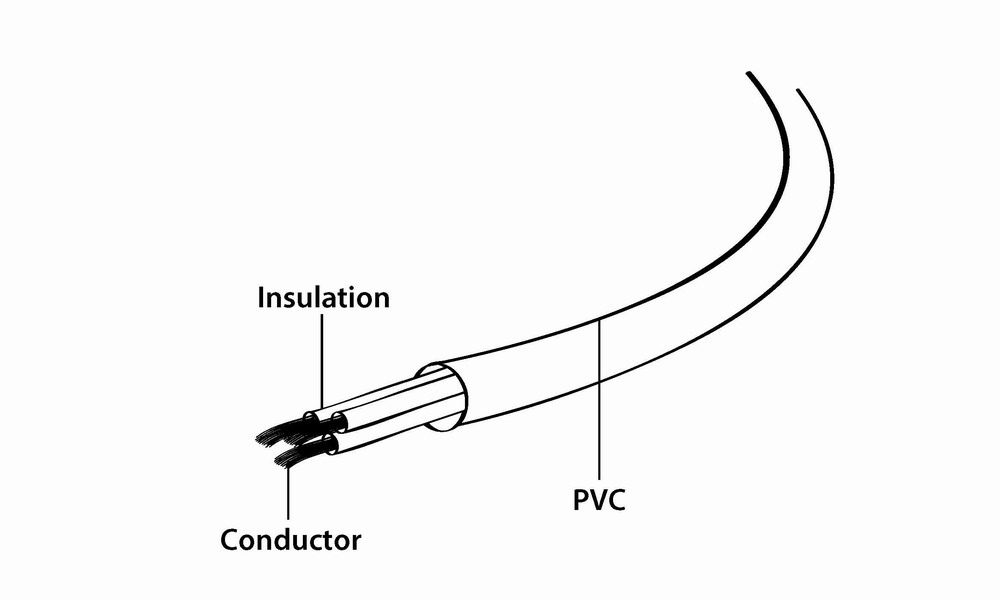 Power Cord (C13 to C14), VDE Approved, 2.0m