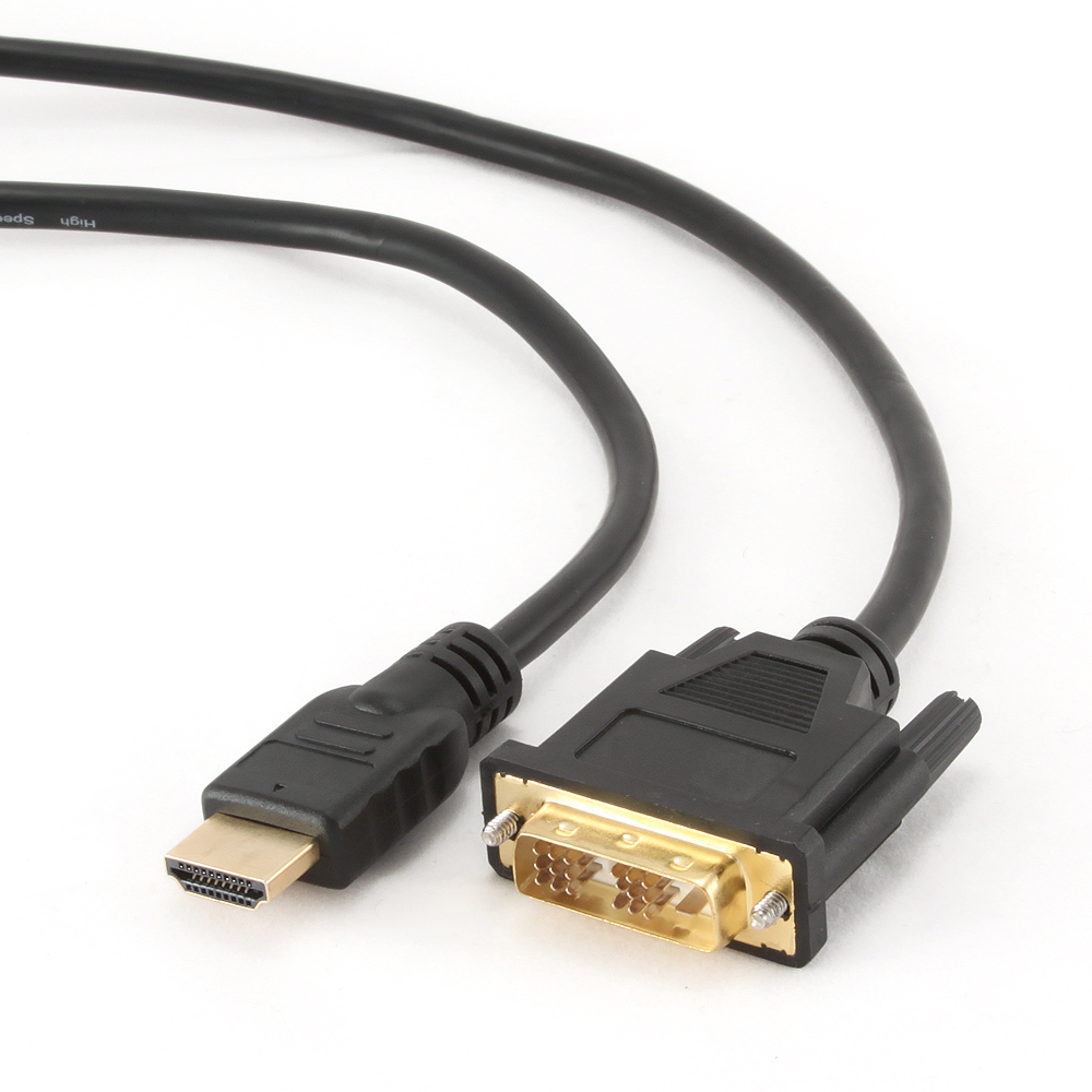 HDMI to DVI Cable with Gold-Plated Connectors 4.5m