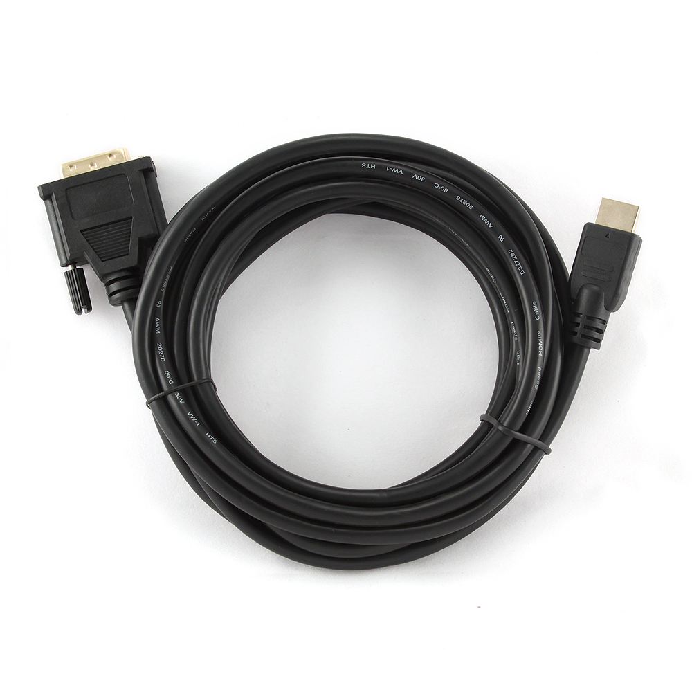 HDMI to DVI Cable with Gold-Plated Connectors 4.5m