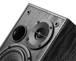 2.0 Rms 42w Speakers 2x Stereo Rca