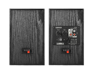 2.0 Rms 42w Speakers 2x Stereo Rca
