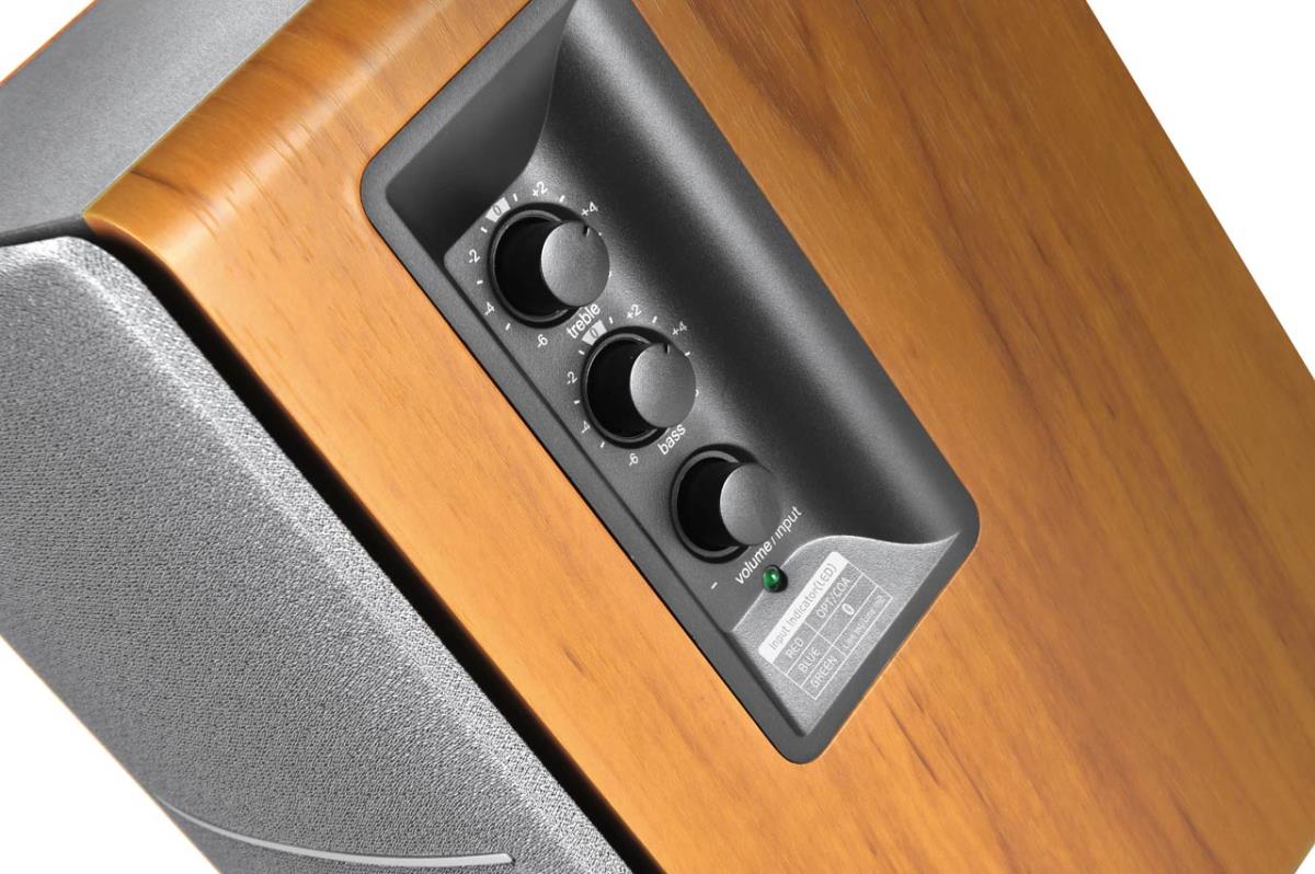 R1280db Speaker Bluetooth With Remote Wood