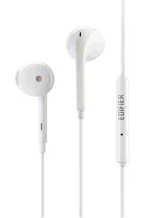 Earphones - P180 Plus - Wired- Semi In-ear - White