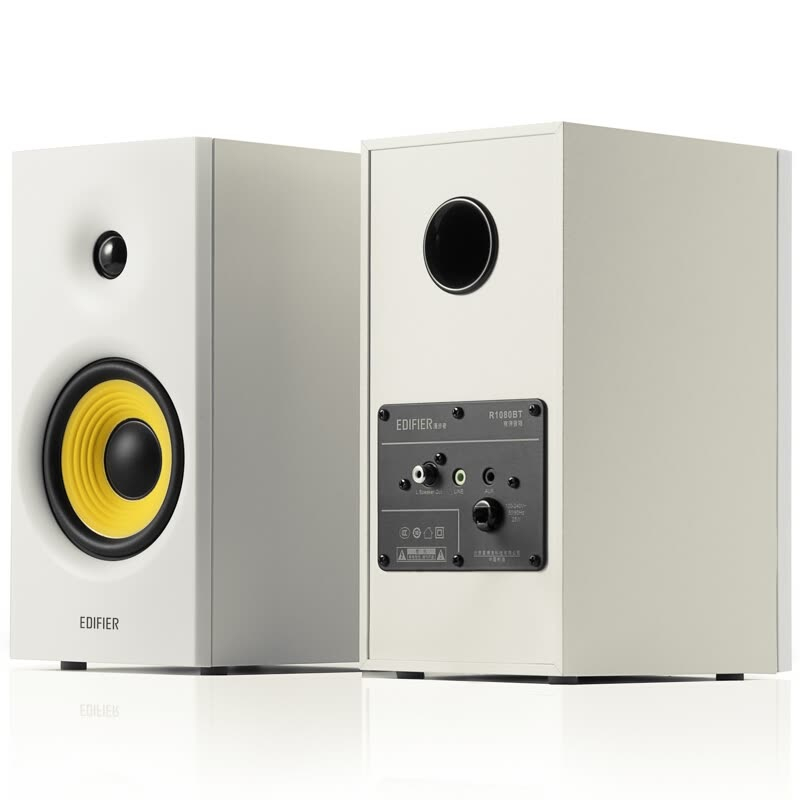 Speaker Multimedia - R1080bt 2.0 - Bluetooth - 24w Rms - White