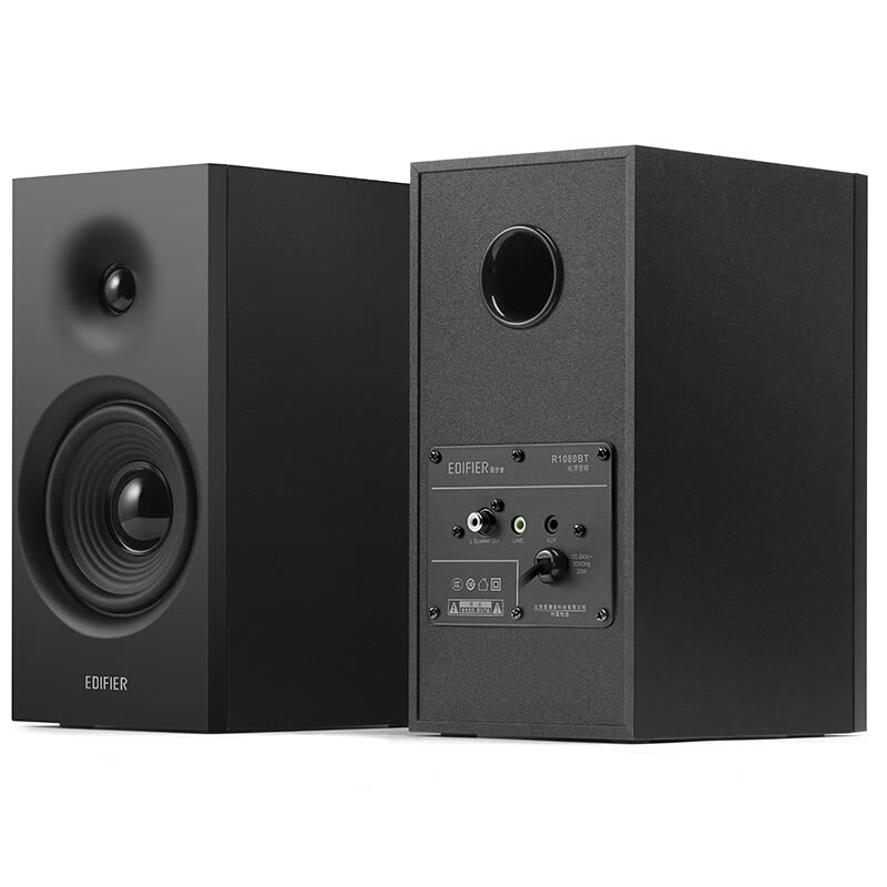 Speaker Multimedia - R1080bt 2.0 - Bluetooth - 24w Rms - Black