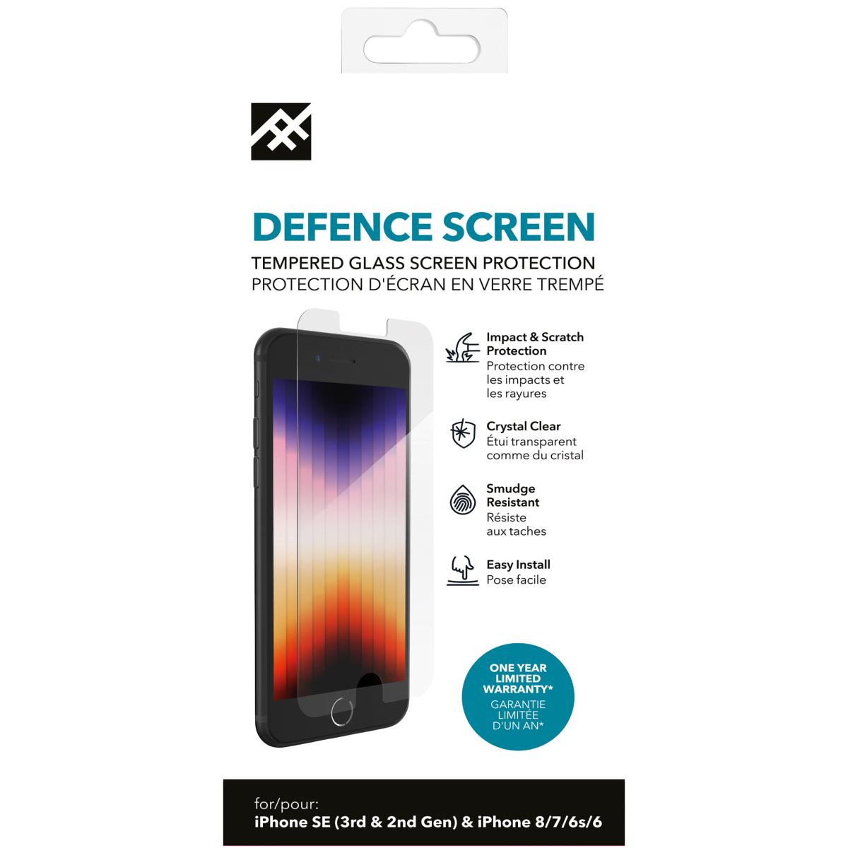 iFrogz Defence Glass Apple iPhone SE (2020)