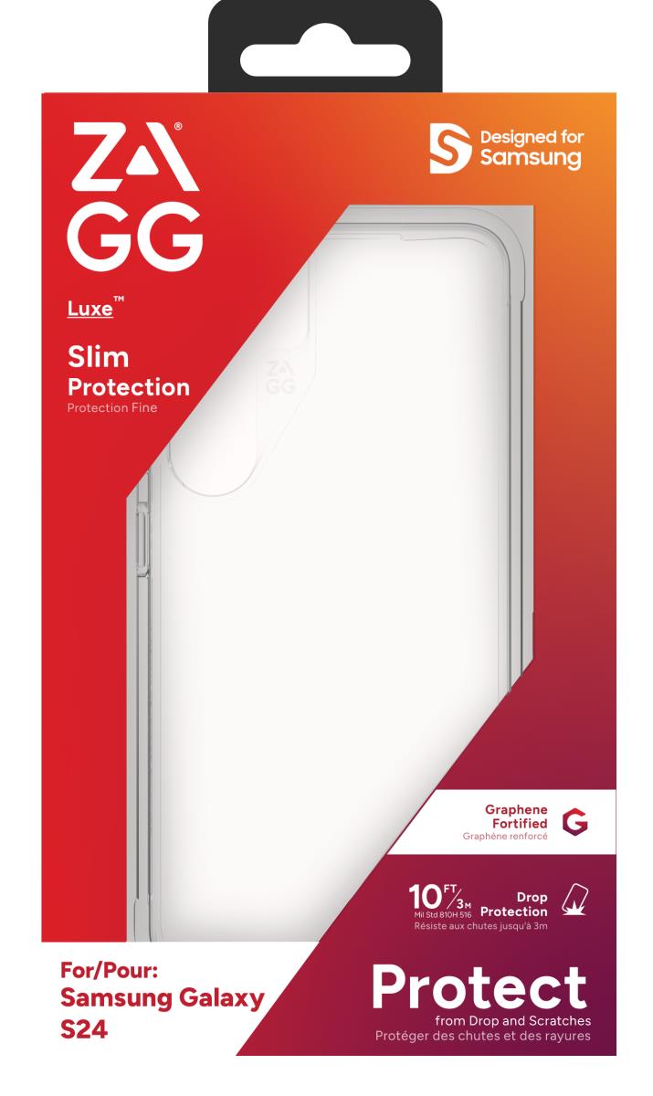 Zagg Cases Luxe Samsung Galaxy S24 Clear