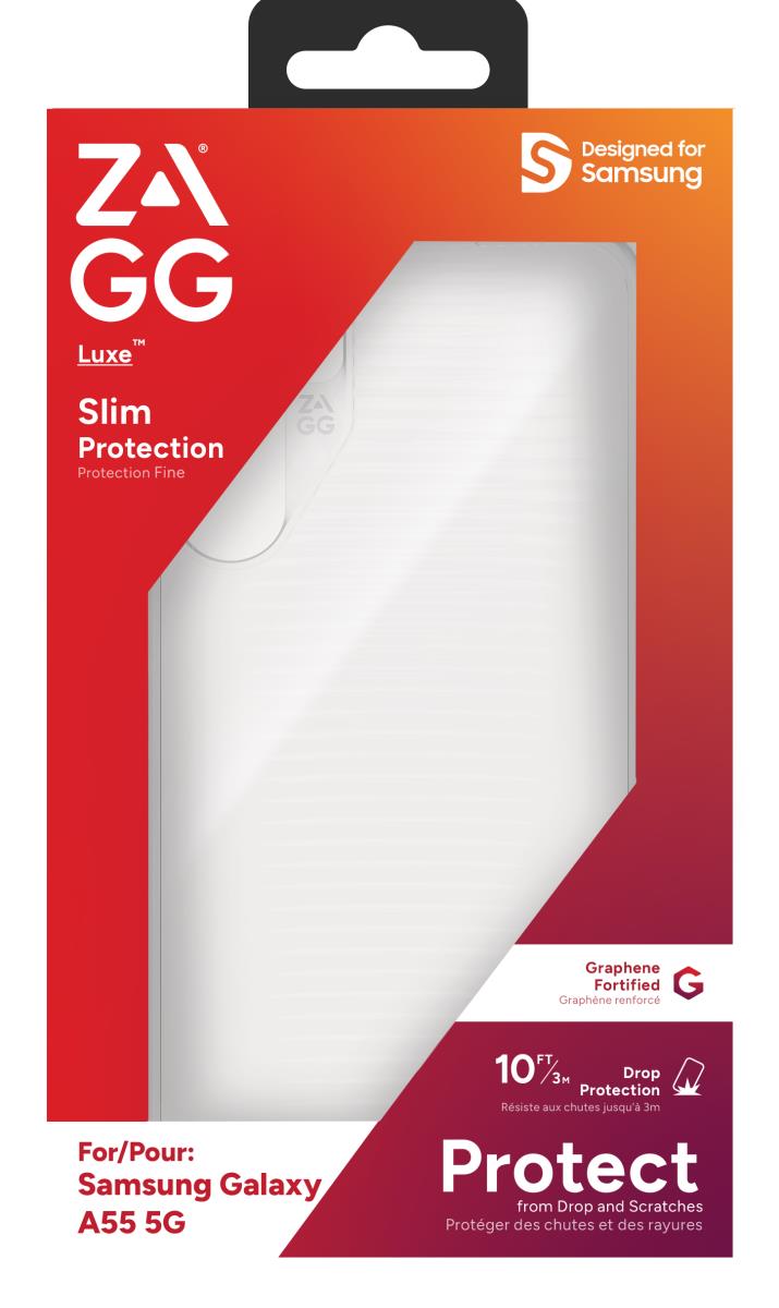 ZAGG Cases Luxe Samsung A55 5G Clear