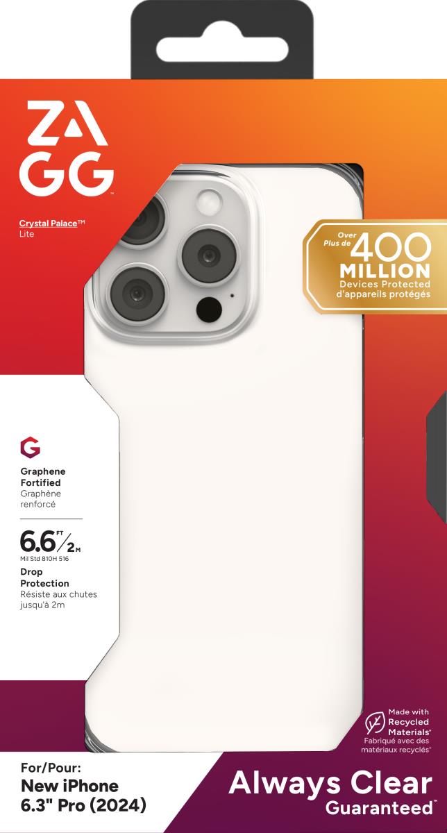 Zagg Crystlpal Lite Apple Jim Smpro Clear