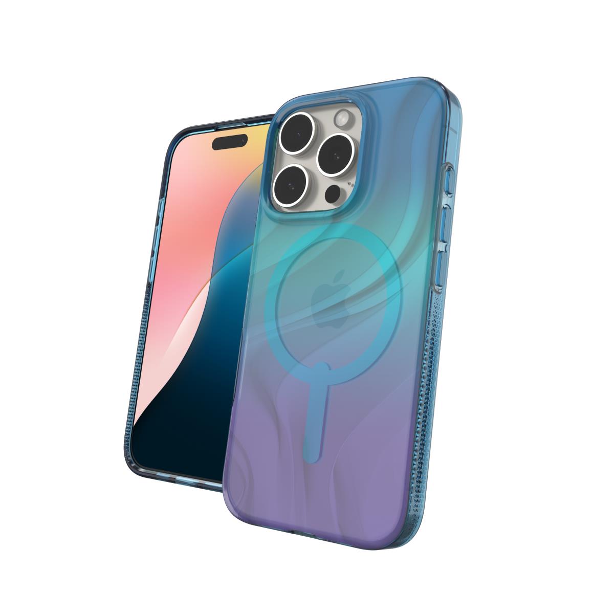 Milan Snap Case MagSafe iPhone 16 Pro - Deep Aurora - Apple
