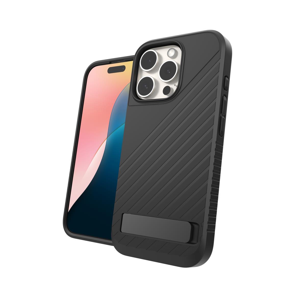ZAGG Denali Snap KS Case Apple iPhone 16 Pro Black